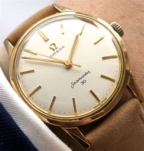 omega seamaster 30 gold plated|Omega Seamaster 30 for sale.